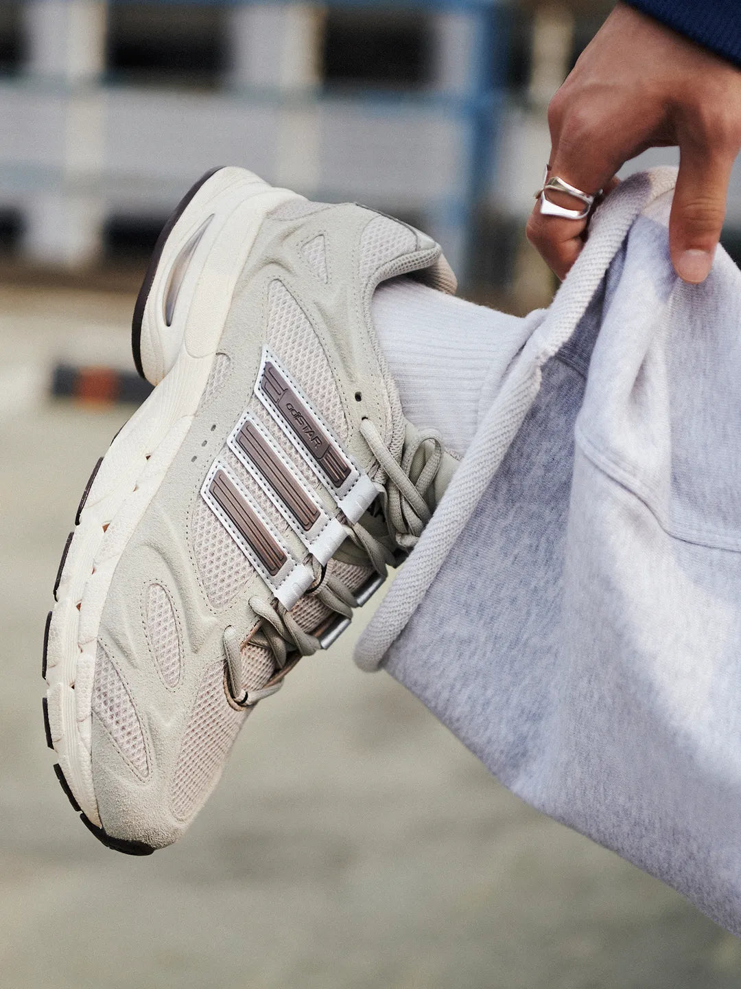 [LNGSHOT X Adidas] Adistar MLD Sneakers