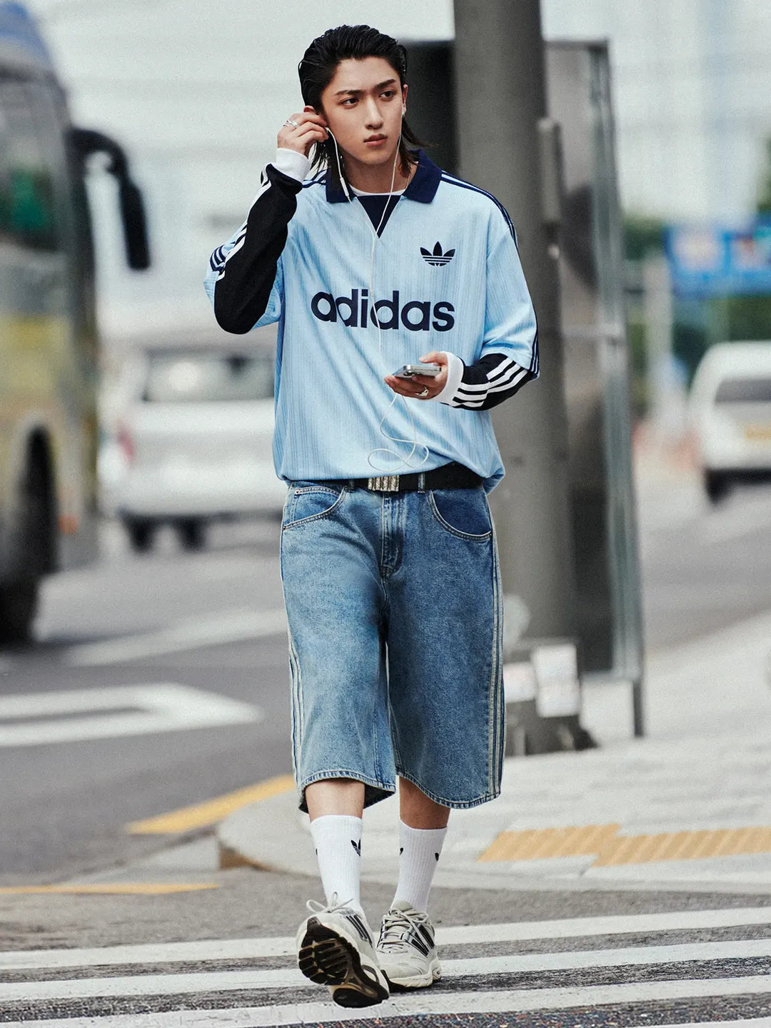 [LNGSHOT X Adidas] Adistar MLD Sneakers