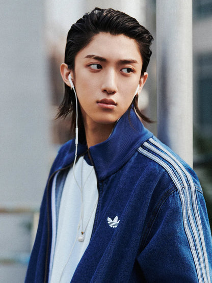 [LNGSHOT Pick] Denim Firebird Track Top - Blue