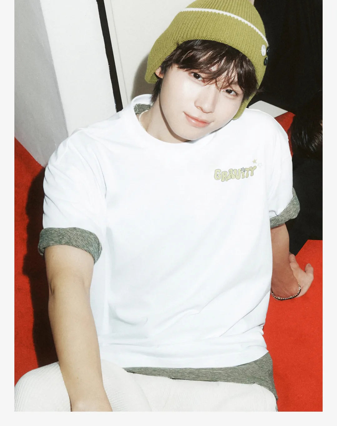 [Le Coq Sportif X KickFlip] MY OWN FLIP Earmuff Beanie - Olive