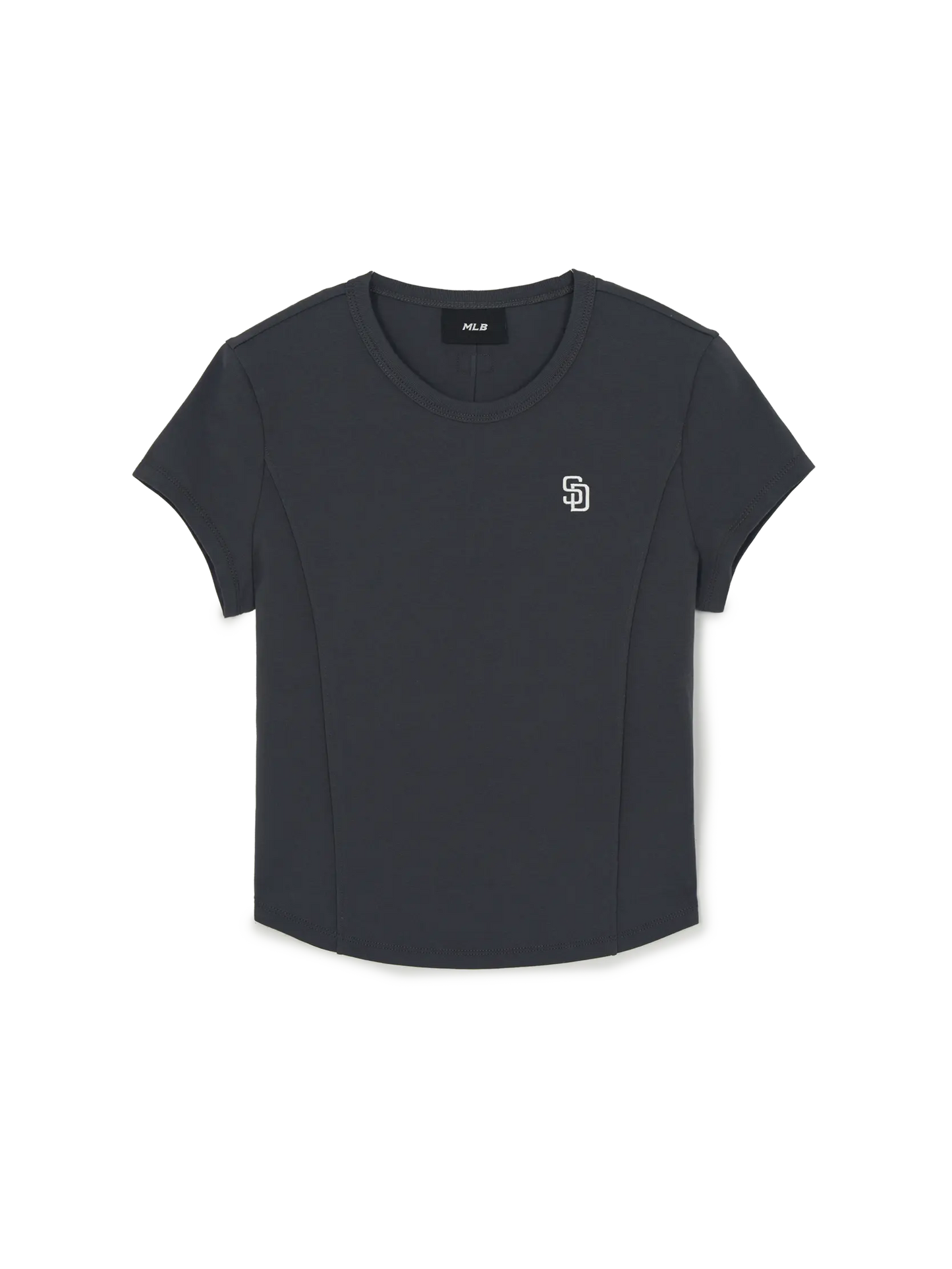 [Aespa Karina Worn] 26 Summer MLB Women's Basic Slim Fit Short Sleeve T-Shirt