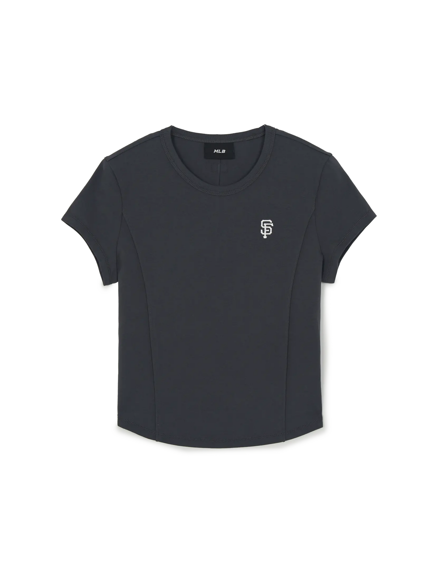 [Aespa Karina Worn] 26 Summer MLB Women's Basic Slim Fit Short Sleeve T-Shirt