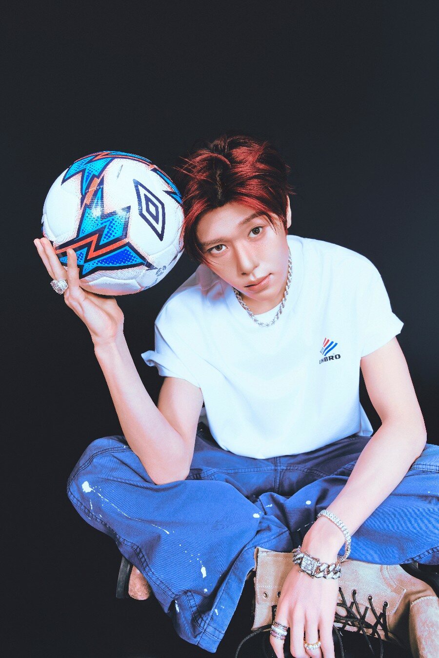 [UMBRO X NCT WISH] HBL Star Champ Graphic Short Sleeve T-shirt