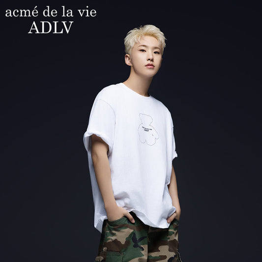 SEVENTEEN Hoshi X 25SS ADLV Bear Doll Line Archive Short Sleeve T-Shirt