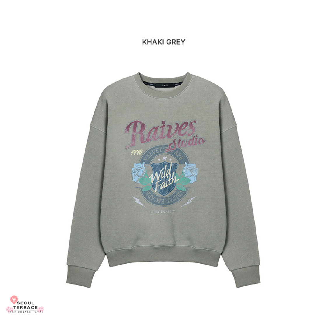 i-dle Minnie X Raive Wild Faith Rose Sweatshirt