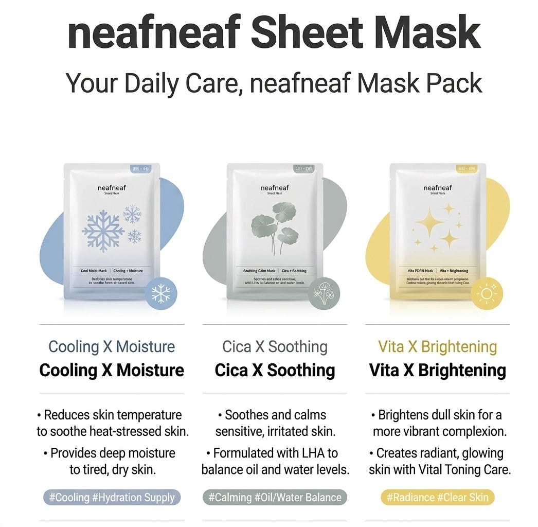 [BTS Jhope Pick] Neaf Neaf Mask 5 sheets 30g