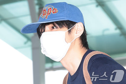 [BTS V Worn] XTONZ Papa Vintage Washed Ball Cap (BLUE)