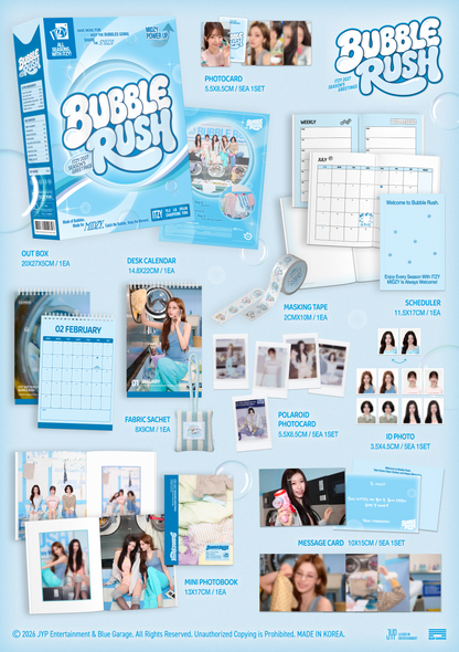 ITZY - 2027 Season's Greetings [BUBBLE RUSH] 