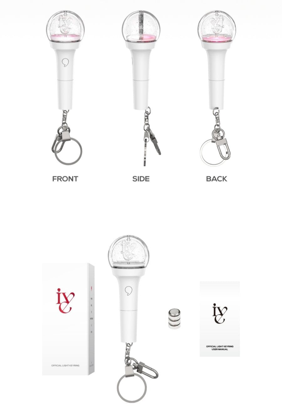 IVE - Light Stick Keyring