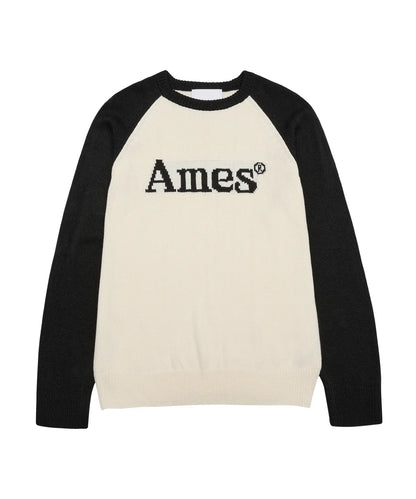 [Qwer Pick] 25FW Ames Basic Raglan Pullover Knit