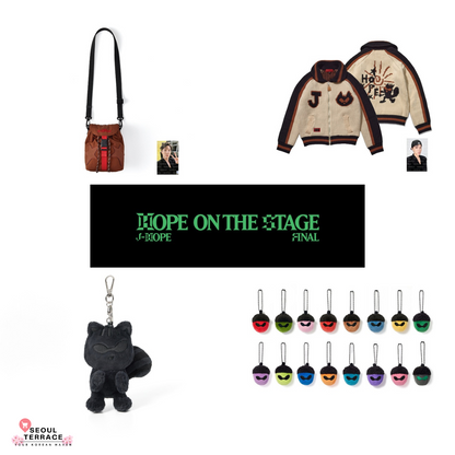 J-Hope Tour Merch – HOPE ON THE STAGE (Official Items) – SEOUL TERRACE J-Hope Tour Merch – HOPE ON THE STAGE (Official Items) – SEOUL TERRACE