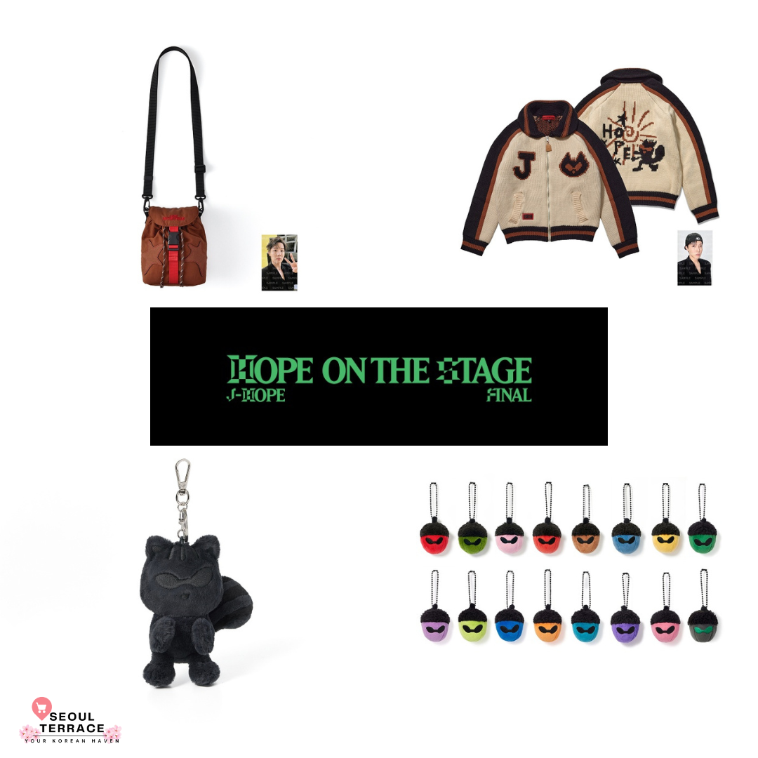 BTS Jhope HOPE ON THE STAGE PLUSH キーリング BTS J-HOPE Chipmunk Plush Keyring Official HOPE ON THE STAGE
