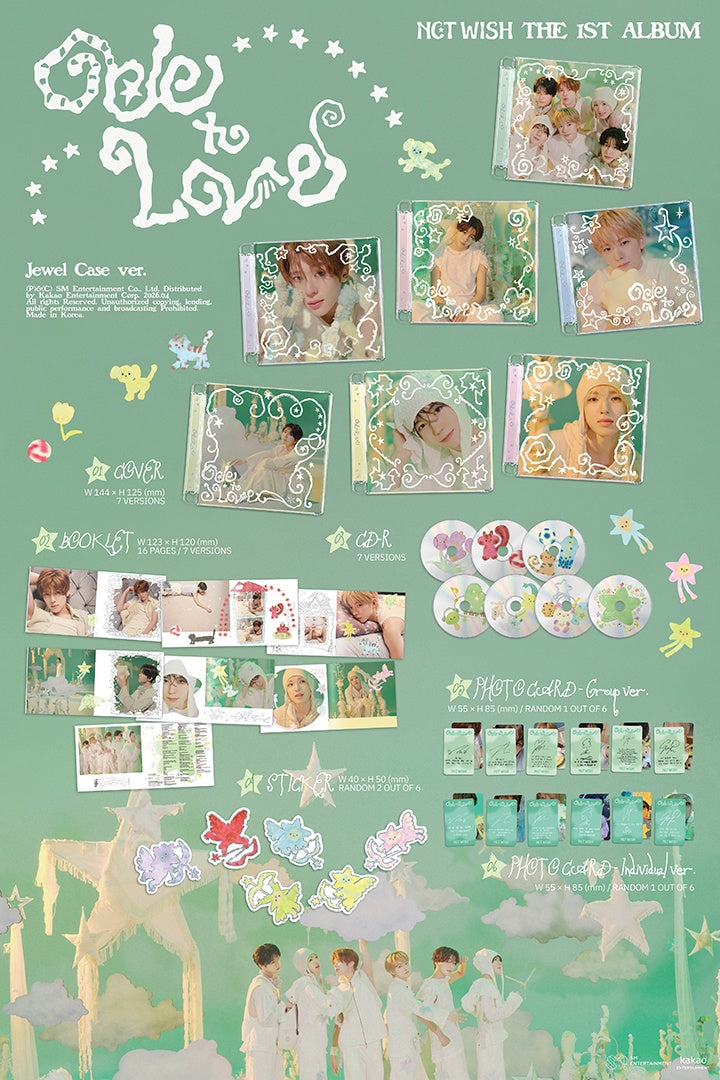 NCT WISH - The 1st Album [Ode to Love]