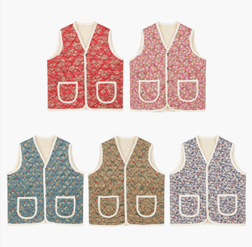 Korean Kimjang Vest (K-ajumma, grandma style)
