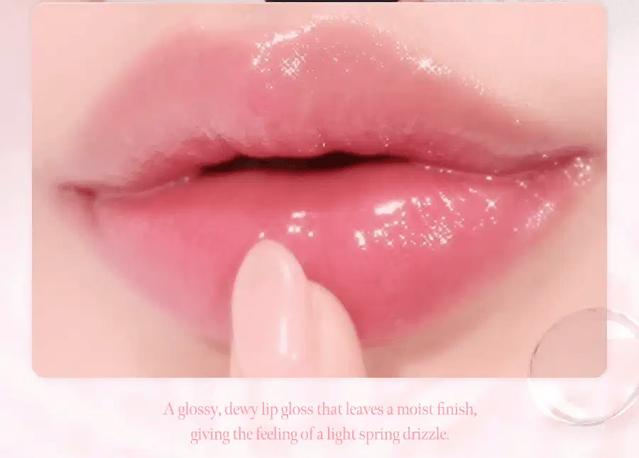 [Twice Jihyo Pick] Milk Touch Dew Stain Sheer Lip Gloss (+ 2 free glow packs)