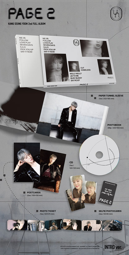 WINNER - KANG SEUNG YOON 2nd FULL ALBUM [PAGE 2]