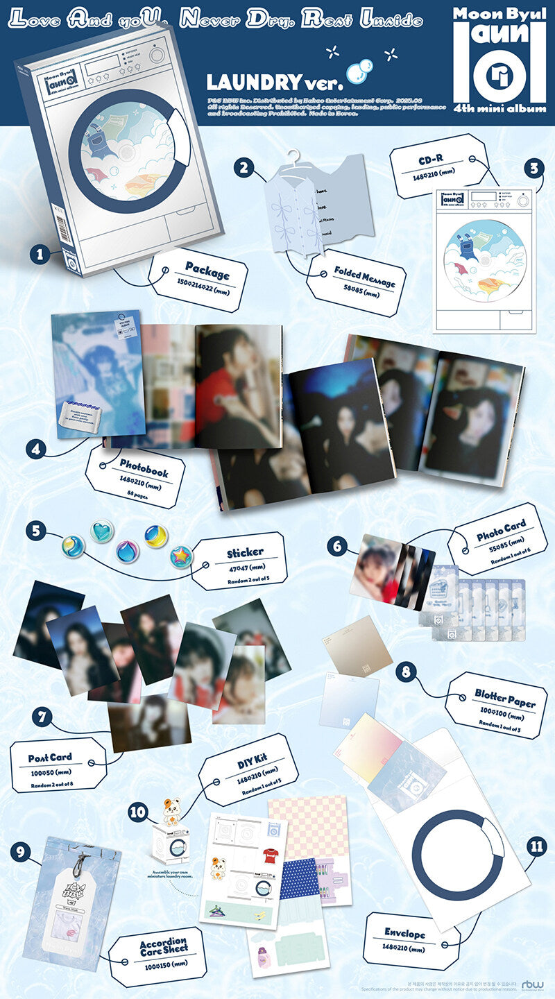 Moonbyul – 4th Mini Album [Laundri]