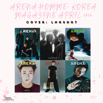 LNGSHOT -ARENA HOMME+ KOREA MAGAZINE APRIL 2026 (RANDOM)