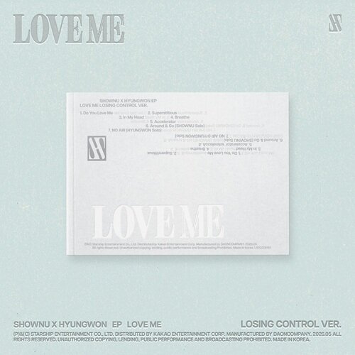 (MONSTA X) Shownu x Hyungwon  - LOVE ME / EP ALBUM