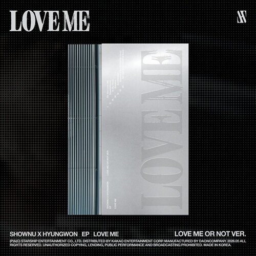 (MONSTA X) Shownu x Hyungwon  - LOVE ME / EP ALBUM