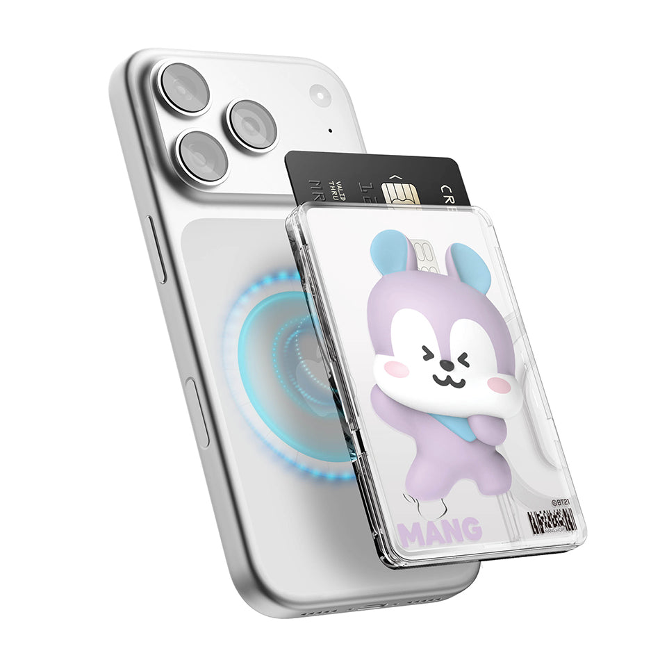 BT21 - Elago MagSafe Transparent Card Wallet Case