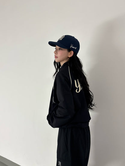 [Aespa Karina Worn] MLB Women's Sportive Varsity Windbreaker New York Yankees