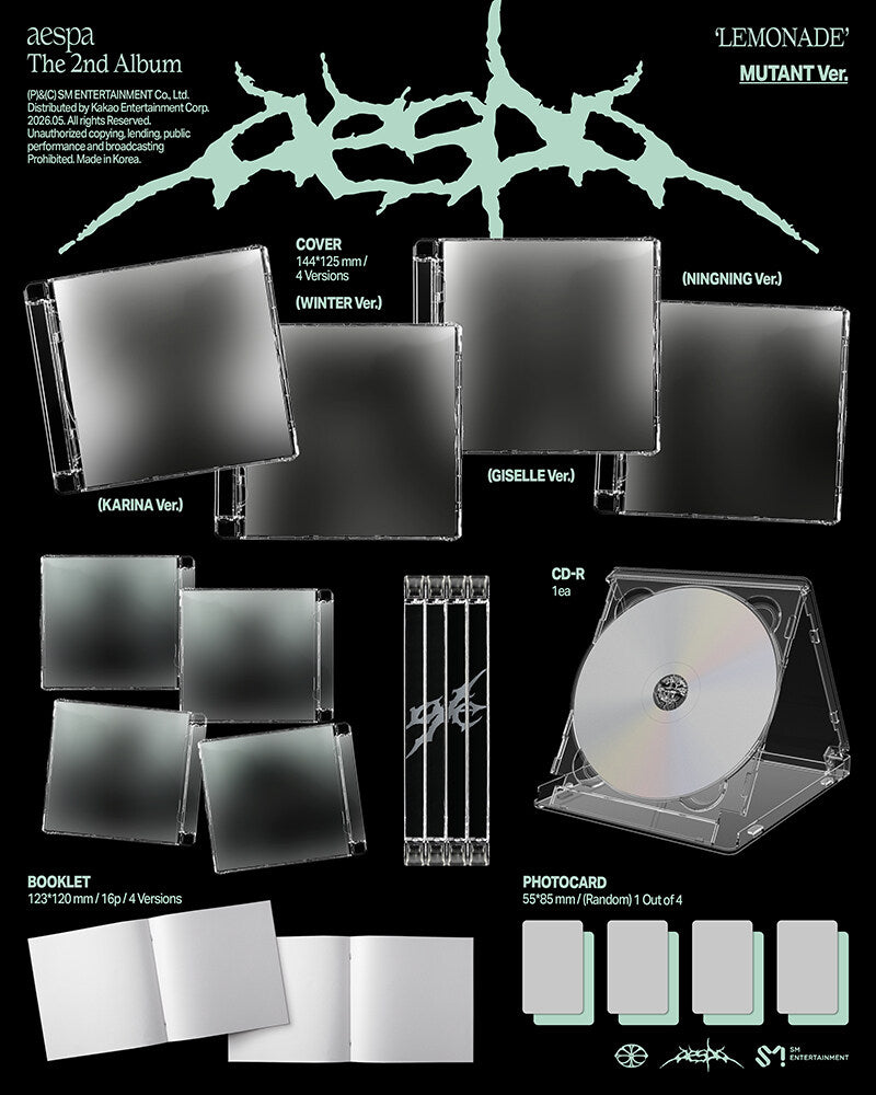 AESPA - The 2nd Album 'LEMONADE'
