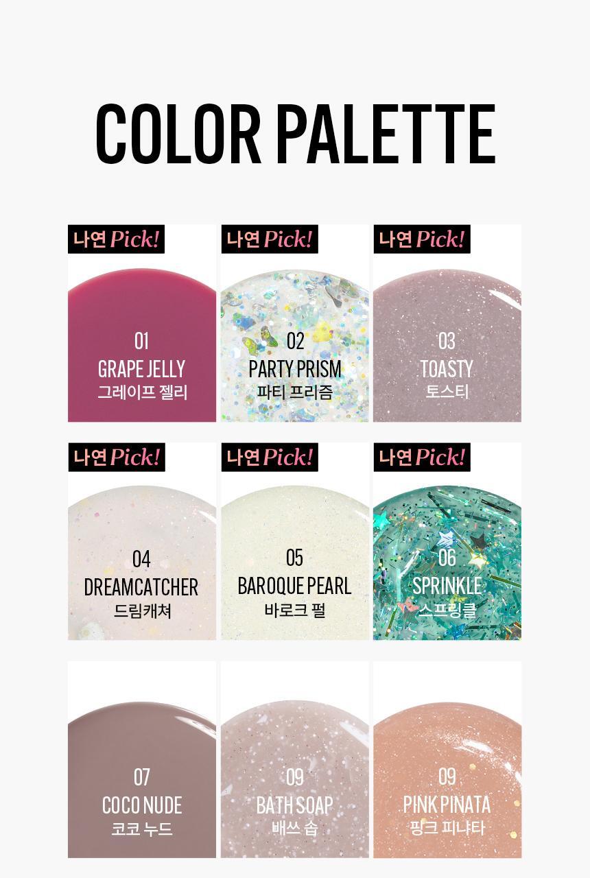 [Nayeon PICK]  Finger suit Nail Polishes
