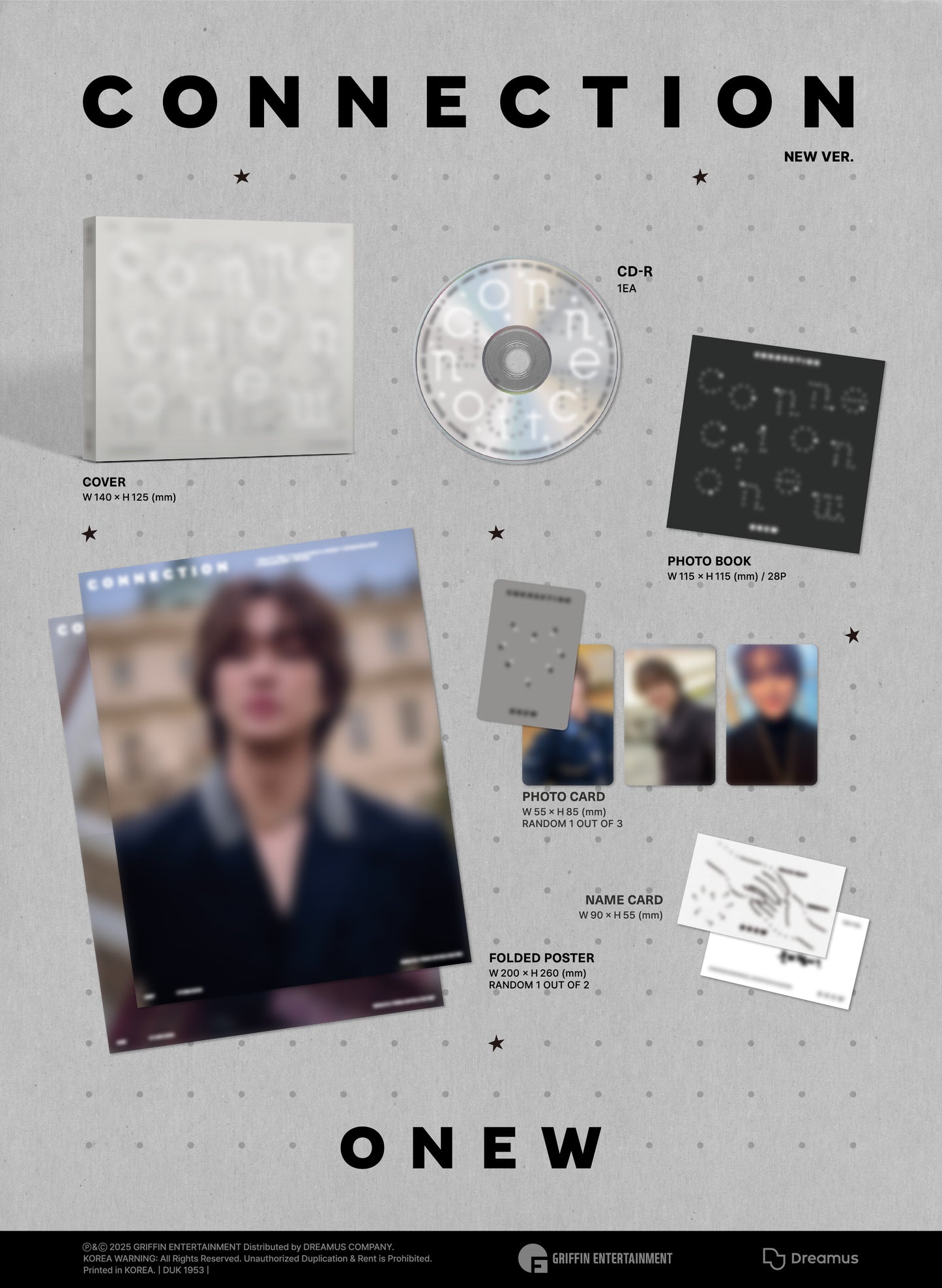 ONEW - 4th Mini Album [CONNECTION] (Digipack Ver.) (Random)