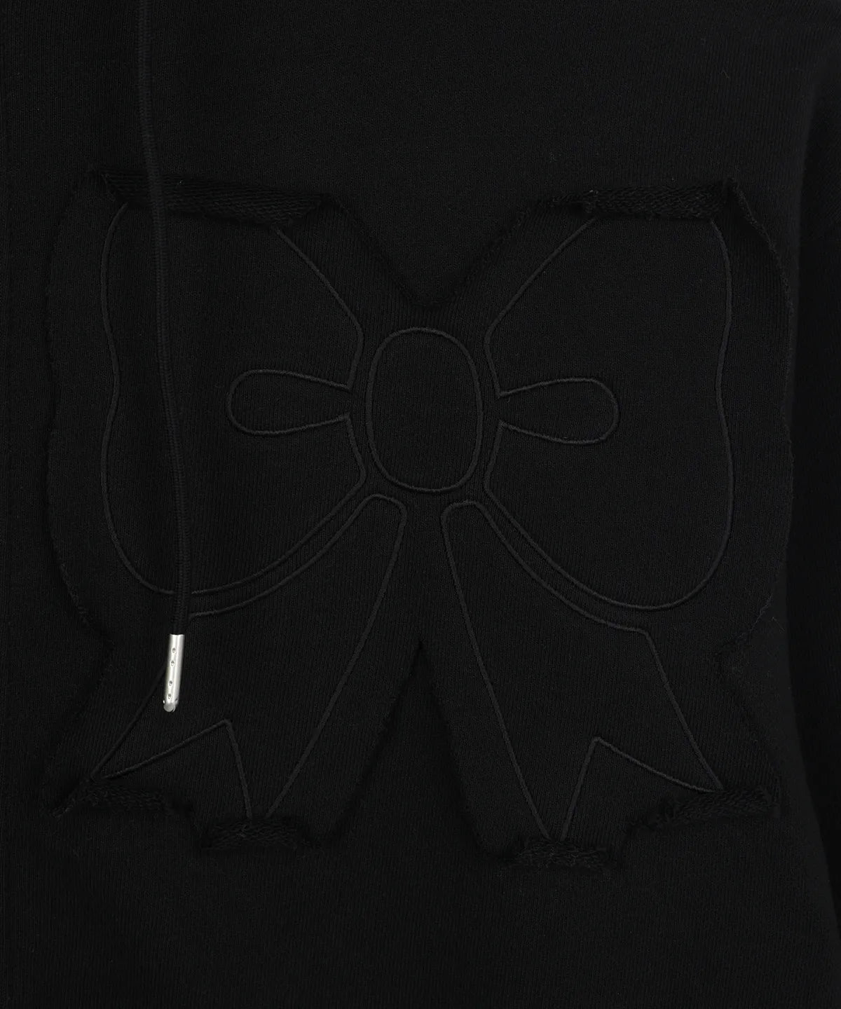 [Blackpink Jennie & Jisoo, Red Velvet Joy Worn] YOUHEE Ribbon Zip-Up Hoodie