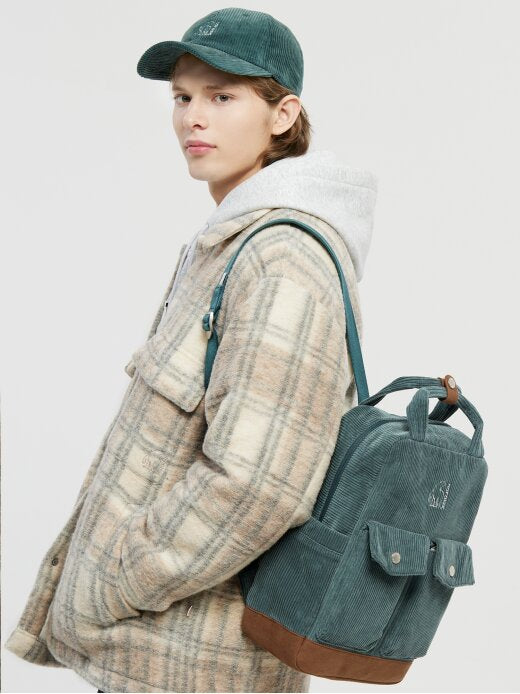 [Aespa Karina Pick] Nordisk Nihaun Corduroy Backpack