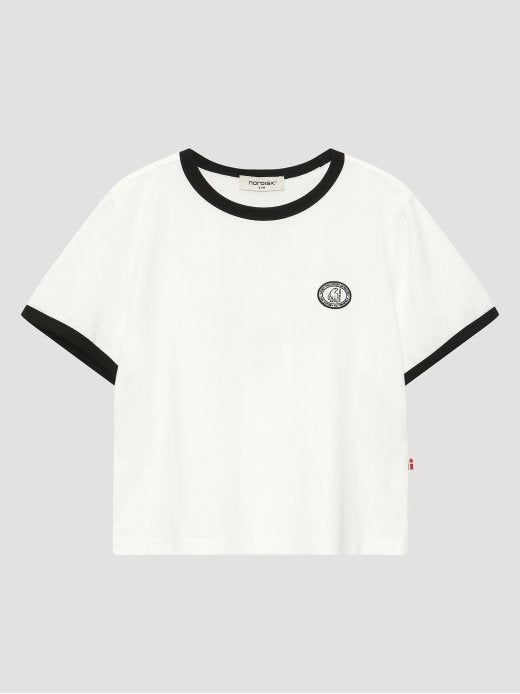 Aespa Karina X Nordisk Crop Ringer Short Sleeve T-Shirt