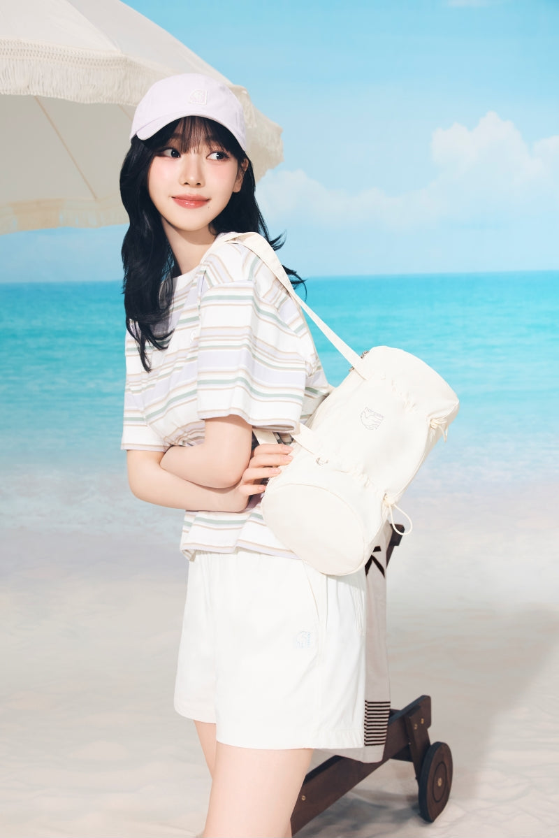 [Aespa Karina PIck] 26 Summer Nordisk Multi-stripe Short-Sleeve T-shirt - W