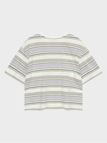 [Aespa Karina PIck] 26 Summer Nordisk Multi-stripe Short-Sleeve T-shirt - W