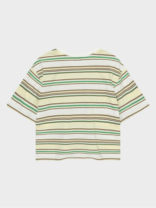 [Aespa Karina PIck] 26 Summer Nordisk Multi-stripe Short-Sleeve T-shirt - W