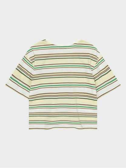 [Aespa Karina PIck] 26 Summer Nordisk Multi-stripe Short-Sleeve T-shirt - W