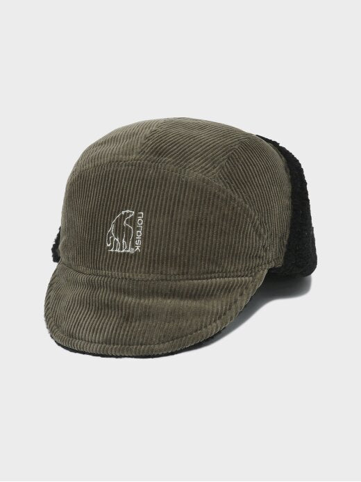 [Aespa Karina Worn] Nordisk Signature Corduroy Earflap Cap