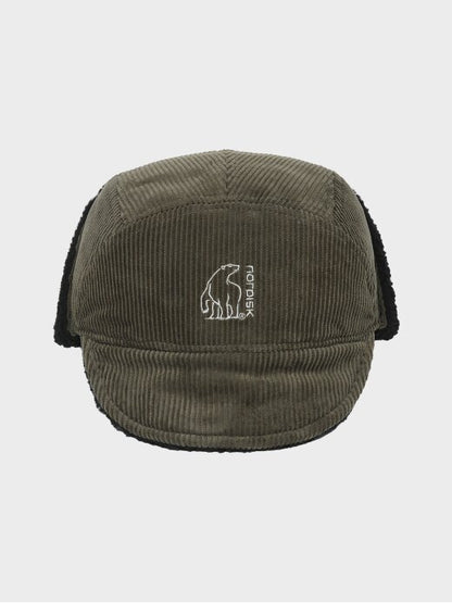 [Aespa Karina Worn] Nordisk Signature Corduroy Earflap Cap