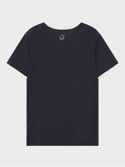 Aespa Karina X Nordisk Graphic Ringer Short Sleeve T-Shirt