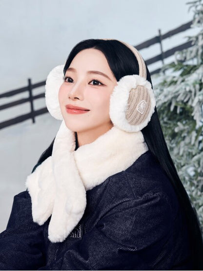[Aespa Karina Worn] Nordisk Fur Neck Warmer