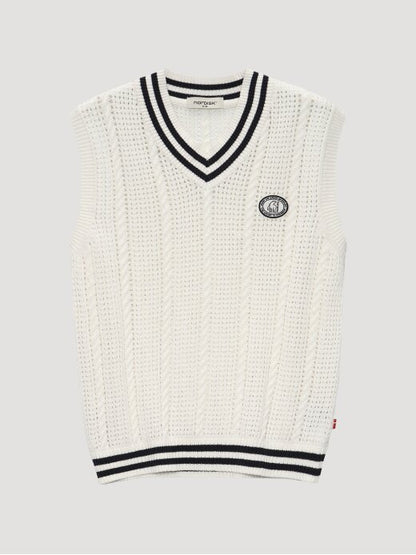 Aespa Karina X Nordisk Preppy Sweater Vest