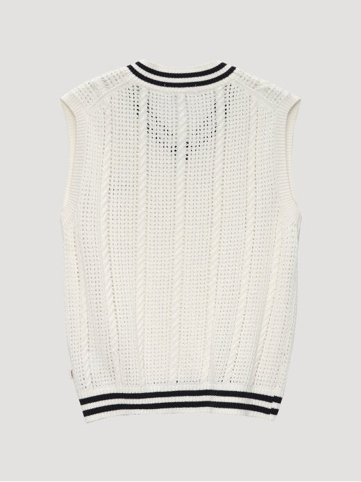 Aespa Karina X Nordisk Preppy Sweater Vest