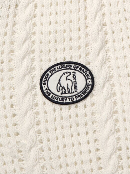 Aespa Karina X Nordisk Preppy Sweater Vest