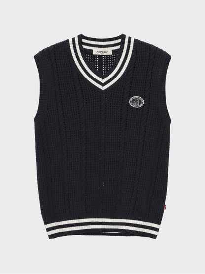 Aespa Karina X Nordisk Preppy Sweater Vest
