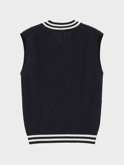 Aespa Karina X Nordisk Preppy Sweater Vest