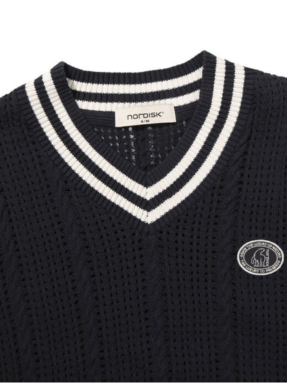 Aespa Karina X Nordisk Preppy Sweater Vest