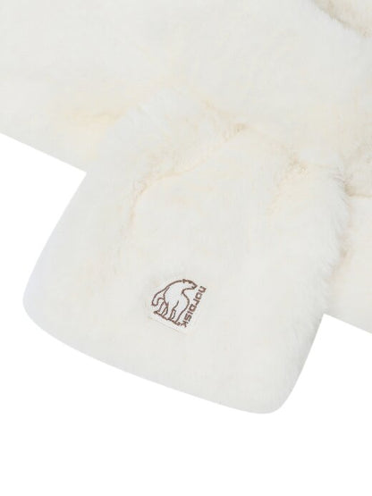 [Aespa Karina Worn] Nordisk Fur Neck Warmer
