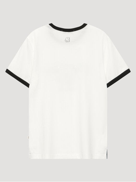 Aespa Karina X Nordisk Graphic Ringer Short Sleeve T-Shirt
