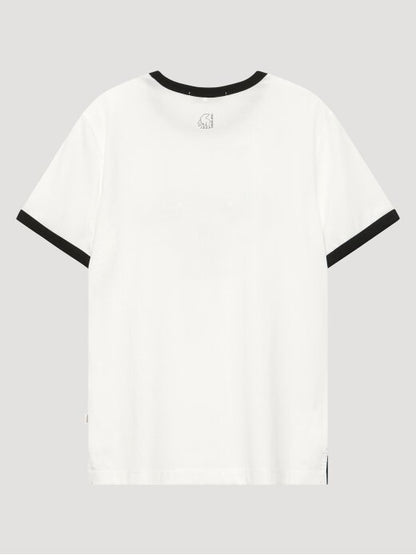 Aespa Karina X Nordisk Graphic Ringer Short Sleeve T-Shirt