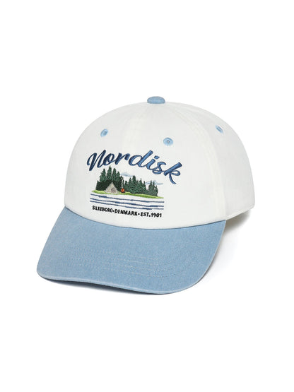 Aespa Karina X Nordisk Graphic Logo Ball Cap